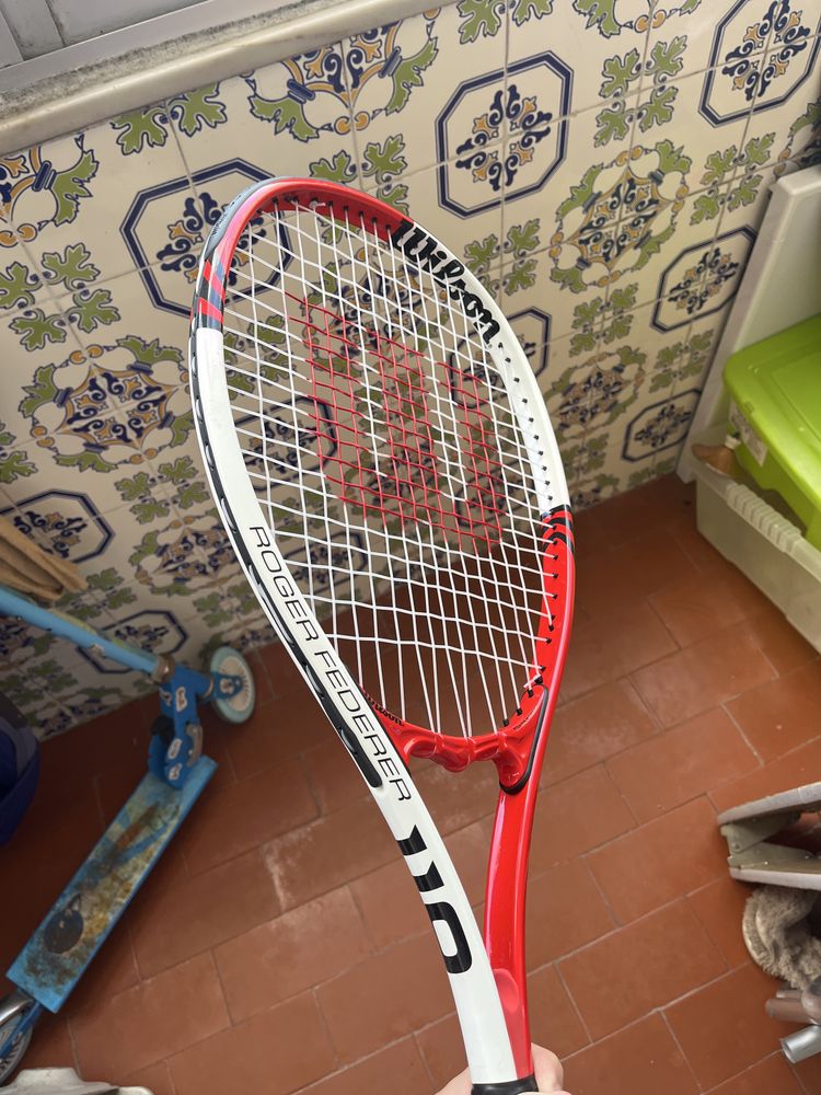 Raquete de Ténis Wilson Roger Federer - Excelente Estado