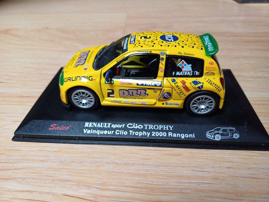 Model Renault Clio Trophy Saico 1:32