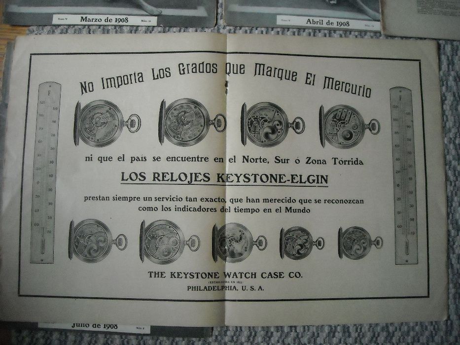 Fasciculos Keystone 1907-08 edicao espanhola