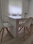 Mesa de jantar branca