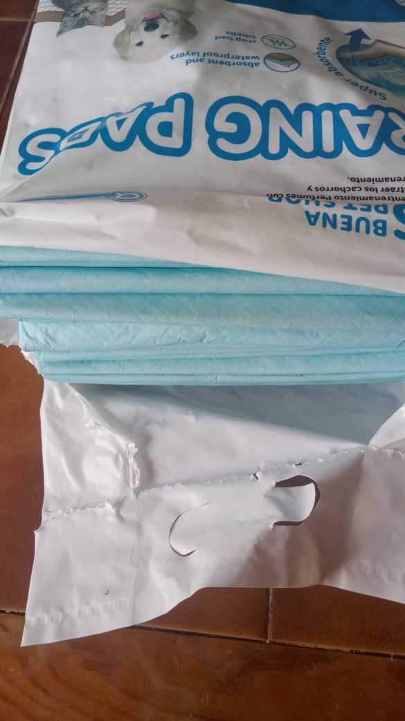 Absorventes para animais