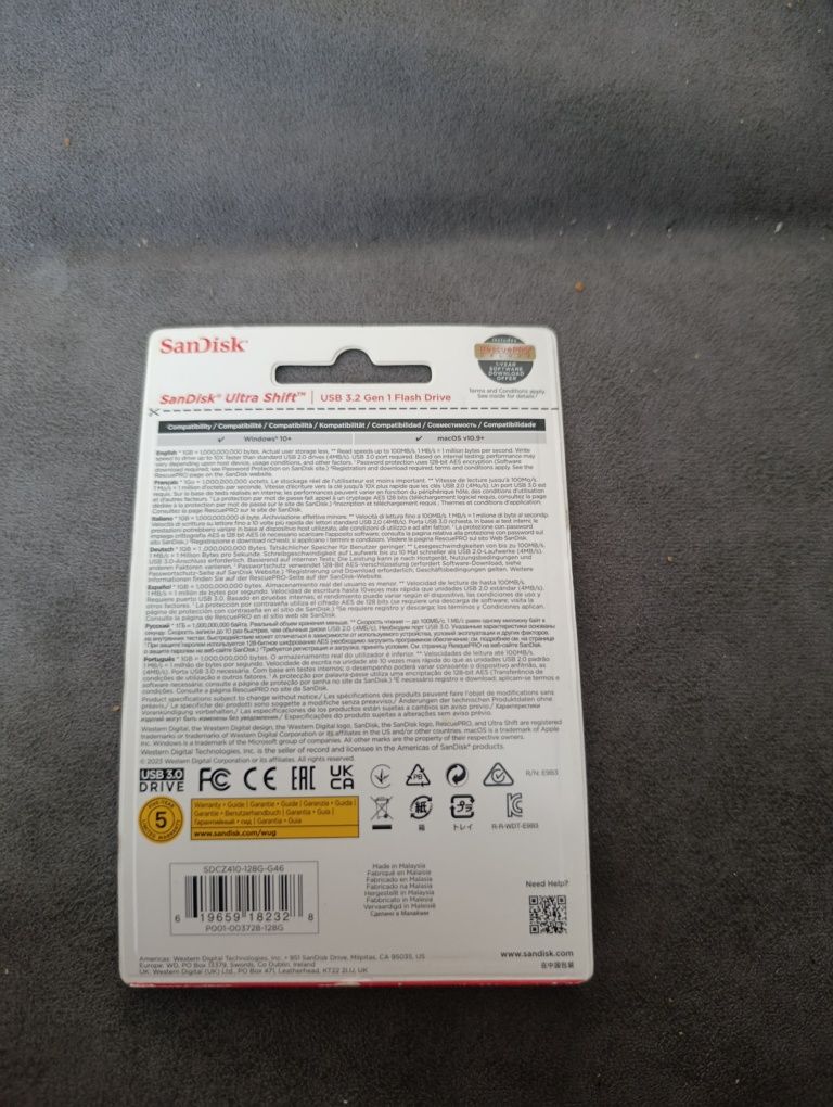 Pendrive SanDisk 128GB nowy