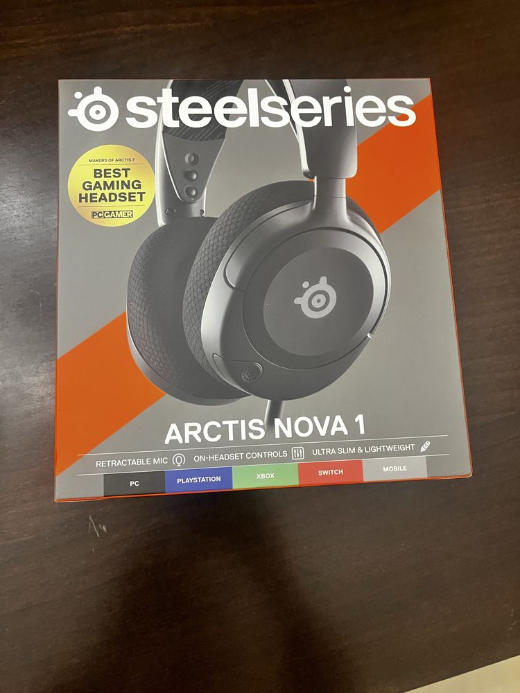 SteelSeries Arctis Nova 1 - słuchawki nauszne