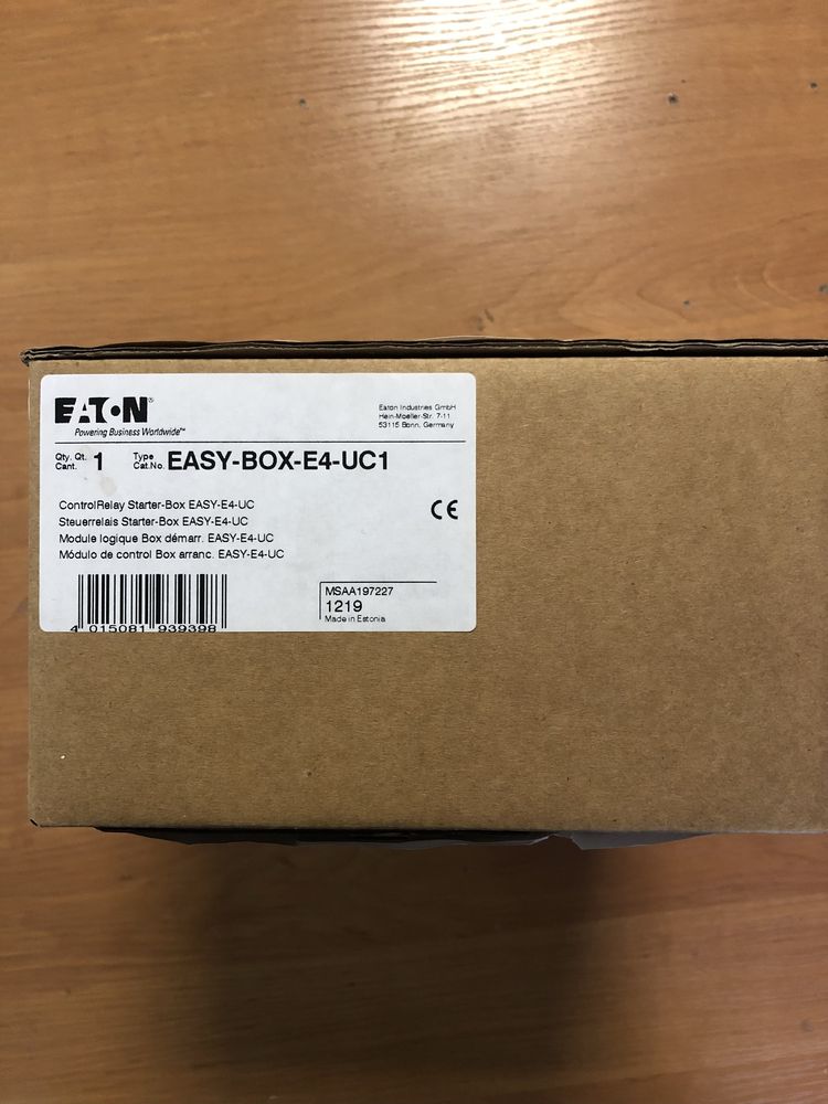 Стартовый комплект EASY-BOX-E4-UC1 + реле EASY - E4-DC - 6AE1