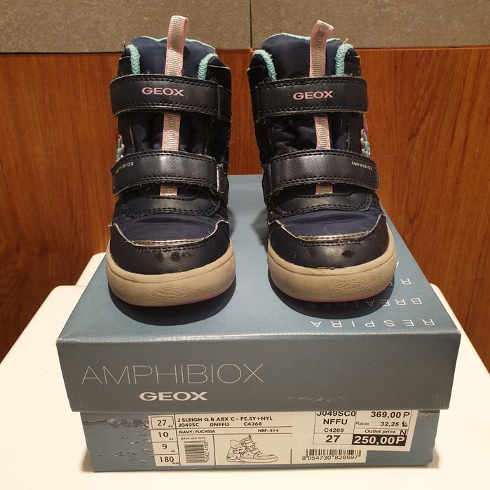 Buty Geox Amphibiox dziewczęce 27 wkladka 16cm