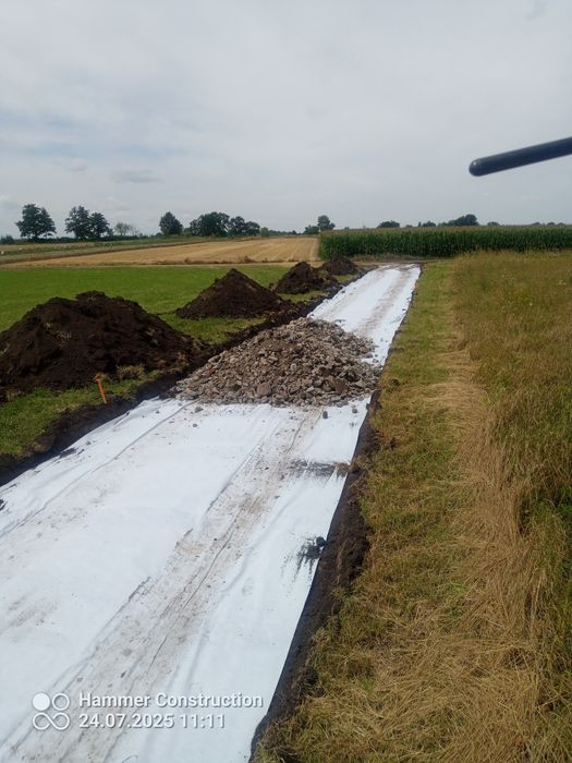 Usługi Koparka kołowa. Roboty ziemne