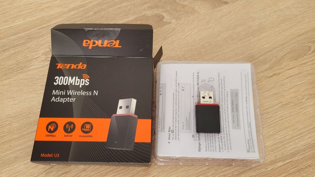 Wi-Fi адаптер Tenda U3