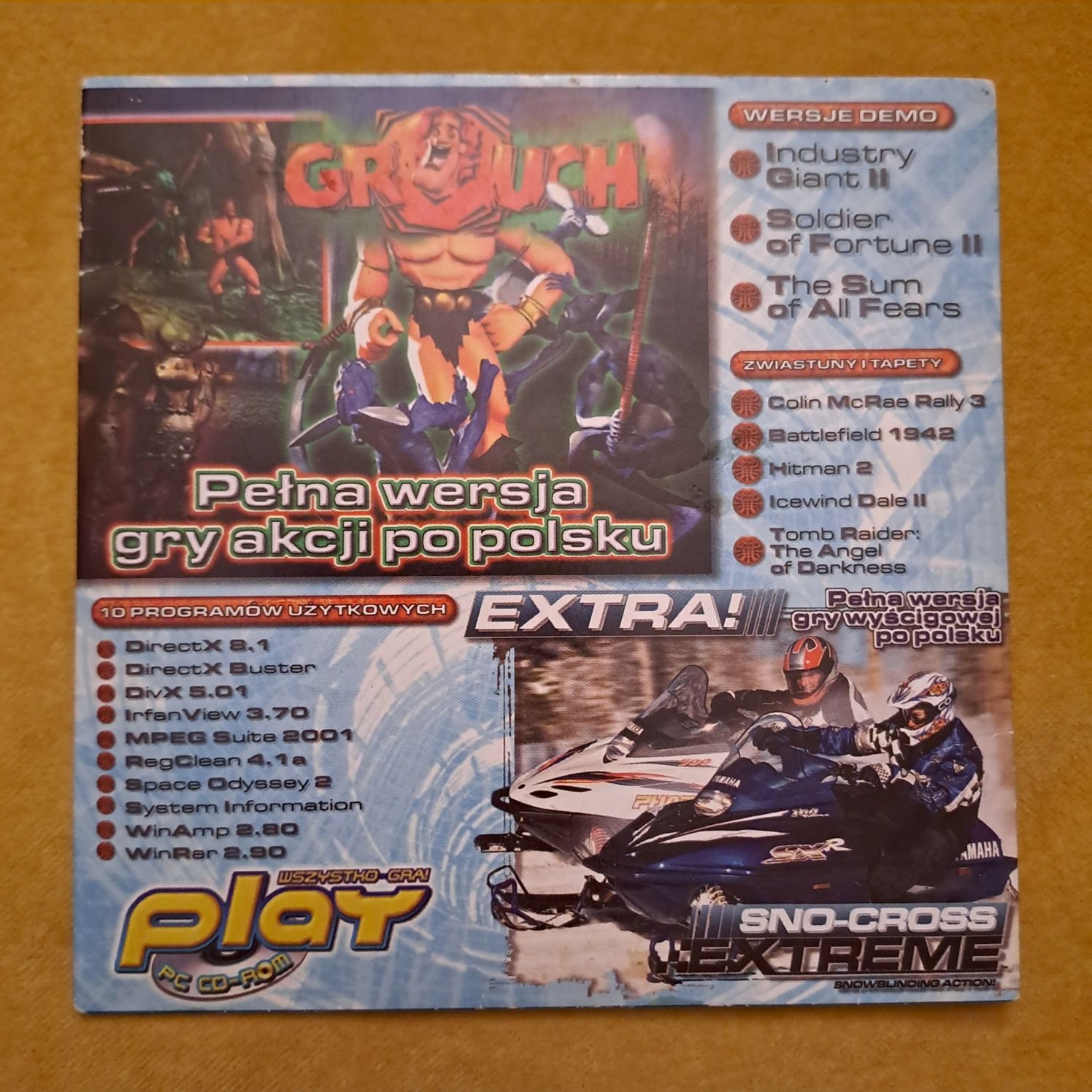 Grouch PC polskie wydanie PL +Sno-Cross Extreme-l