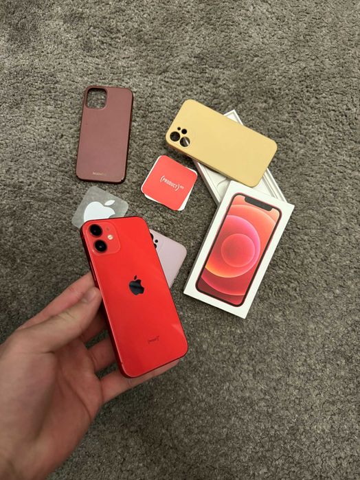 iPhone 12 mini • 64GB • 100% • Genialny stan • Pudełko + 3x Etui