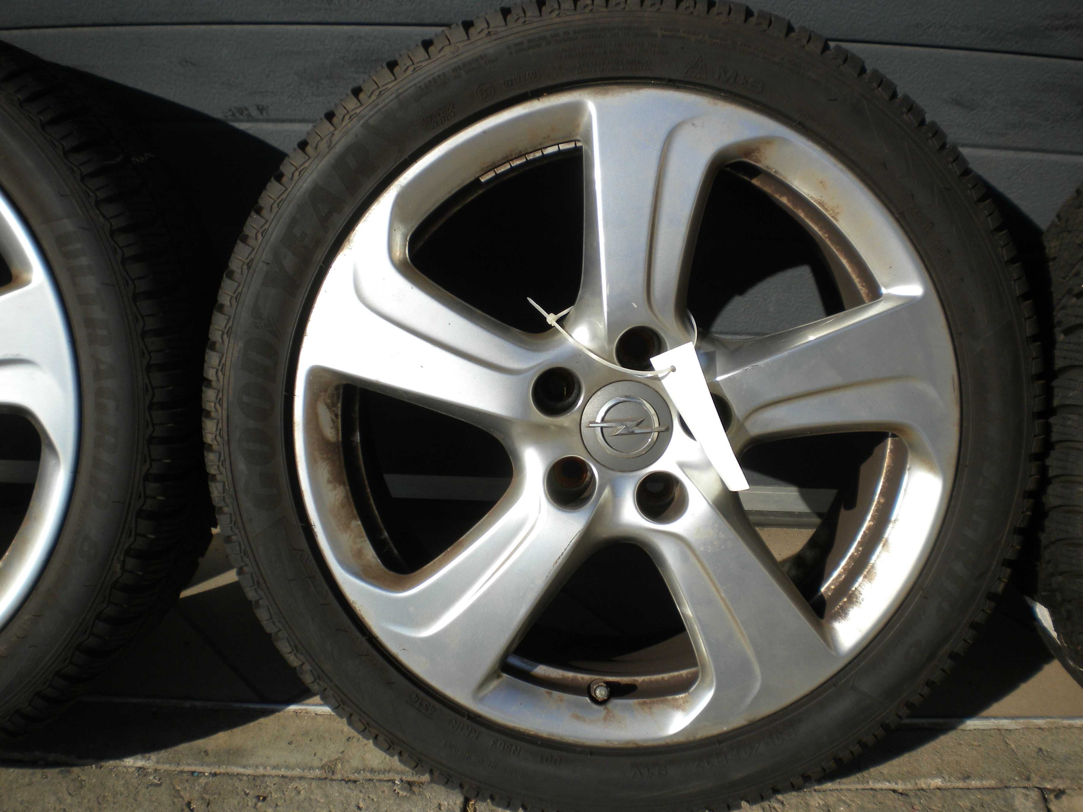 ! Koła zimowe fabryczne 17 5x110 Opel Adam S Corsa D E OPC TPMS