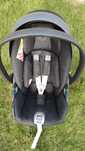 NOWY czarny markowy fotelik samochodowy CYBEX Cloud Z2 0-13 kg