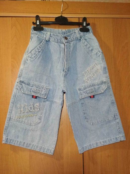 шорты джинсовые бриджи