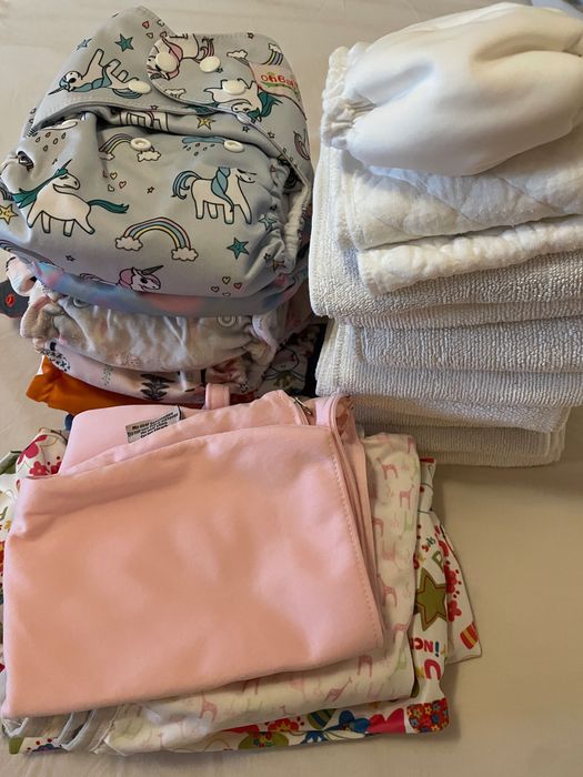 Kit fraldas ecológicas laváveis