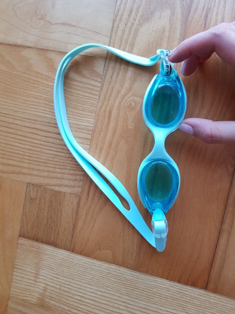Okulary do pływania dziecięce niebieskie