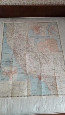 Карта National Geographic 1964 Greater New York vintage map и др. 1959