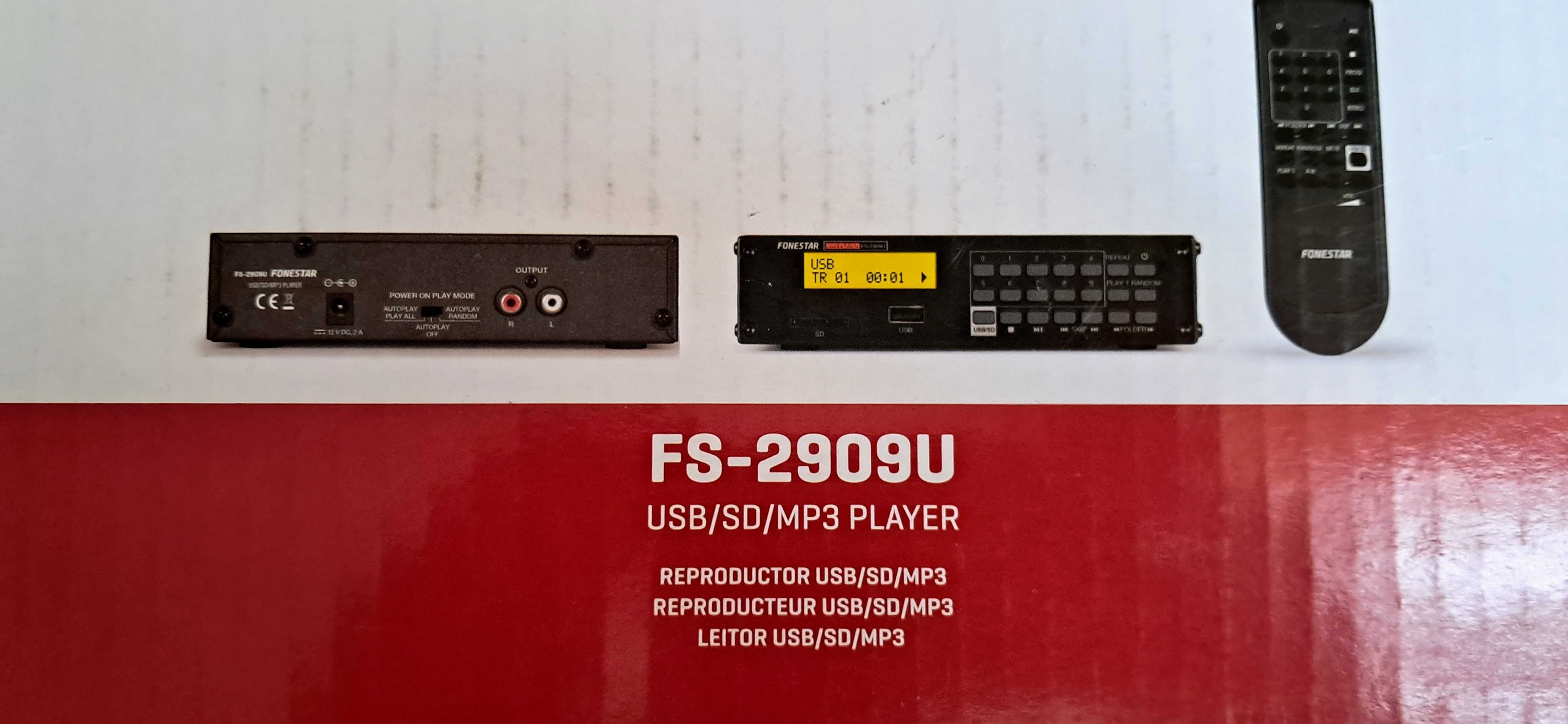 Stacjonarny odtwarzacz MP3 Fonestar FS-2909U