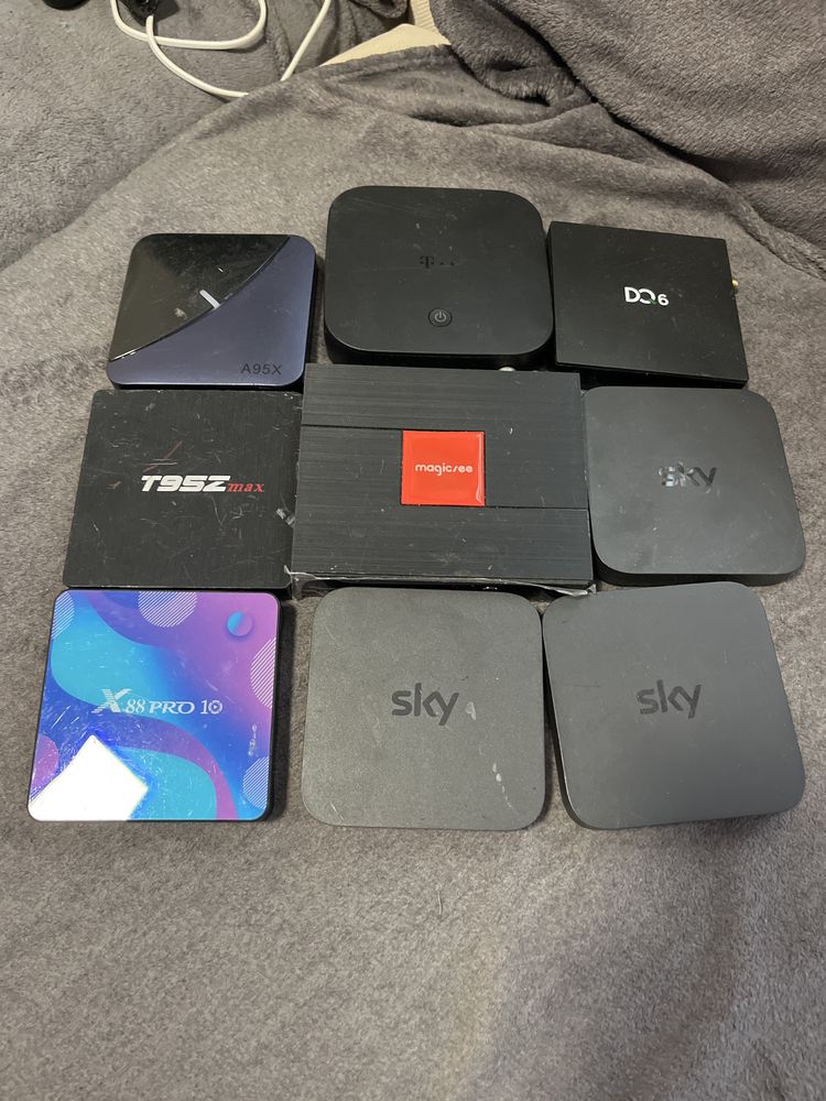 Tv Android box sky t mobile i inne