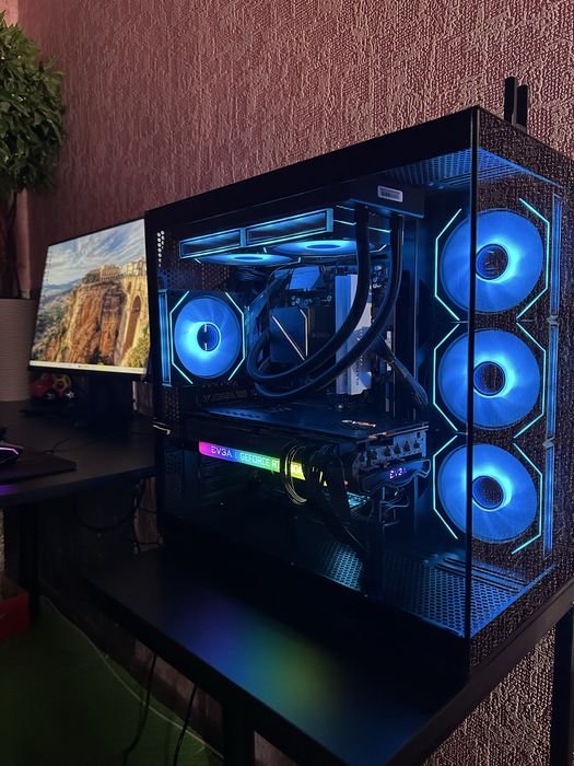 Мощный компютер для игр, пк, RTX 3080, Ryzen 7 5700x