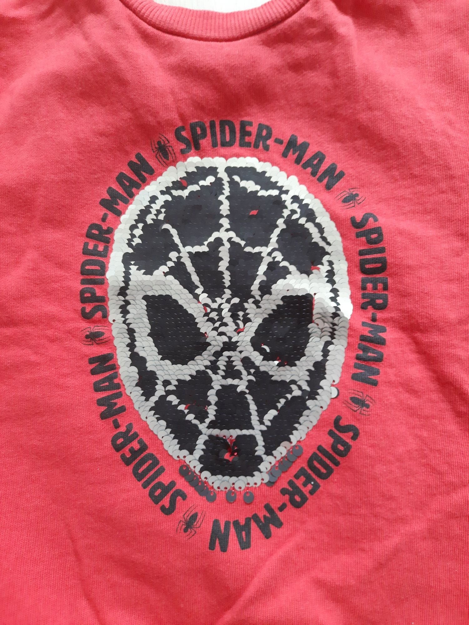 Bluza spiderman obracalne cekiny 98, 2-3 lata