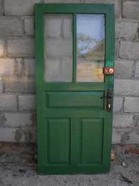 Дверь деревянная остекленная дешево