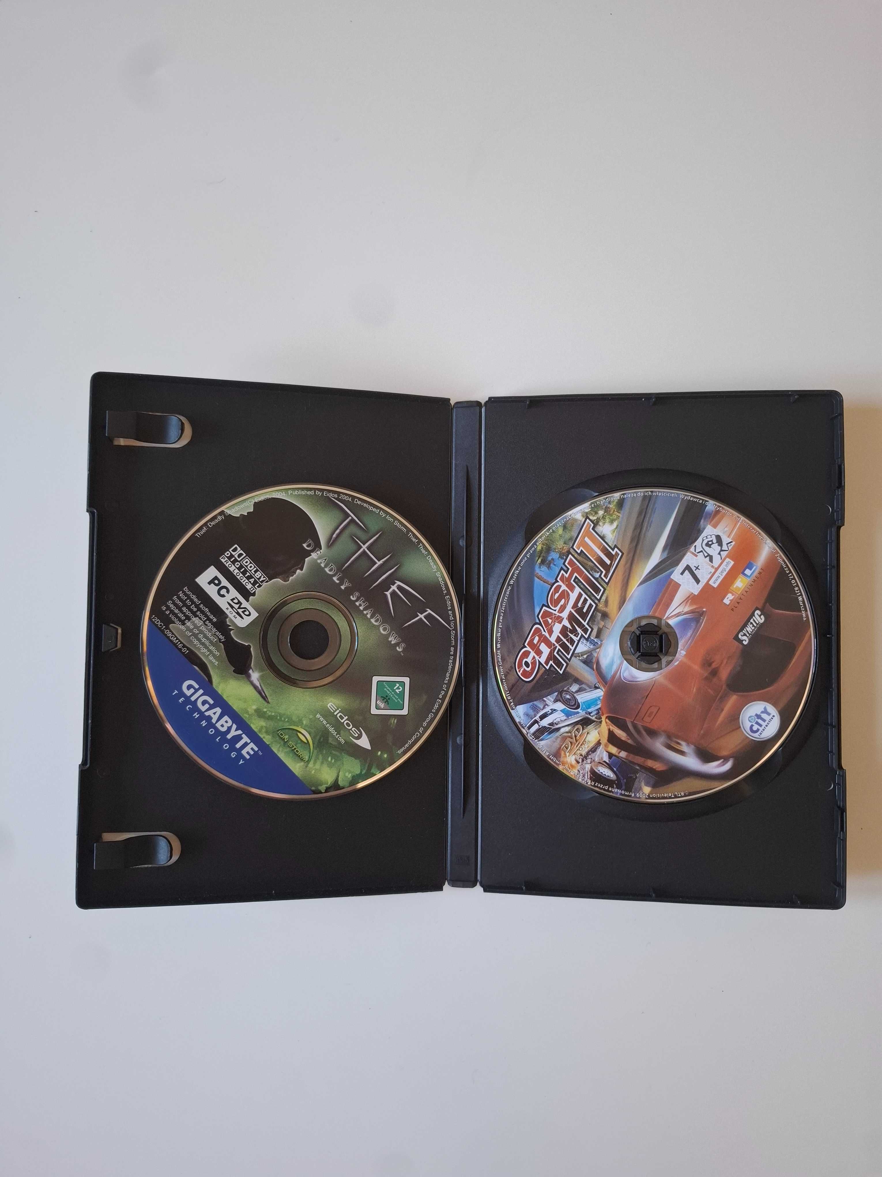 !Jak nowa! Gra komputerowa Crash Time II + Thief Deadly Shadows