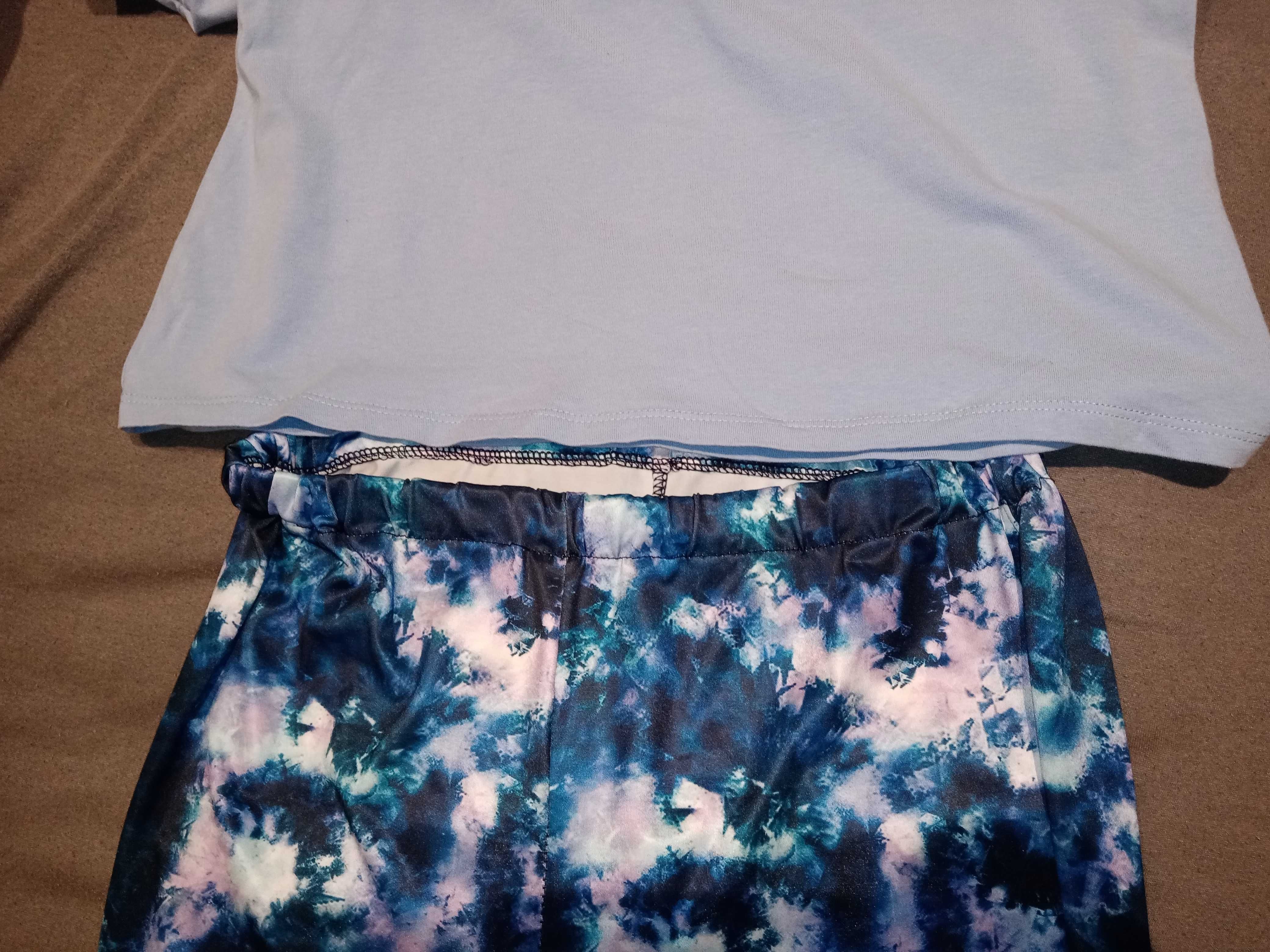 Komplet sportowy spodnie/getry i bluzka rozmiar L/XL