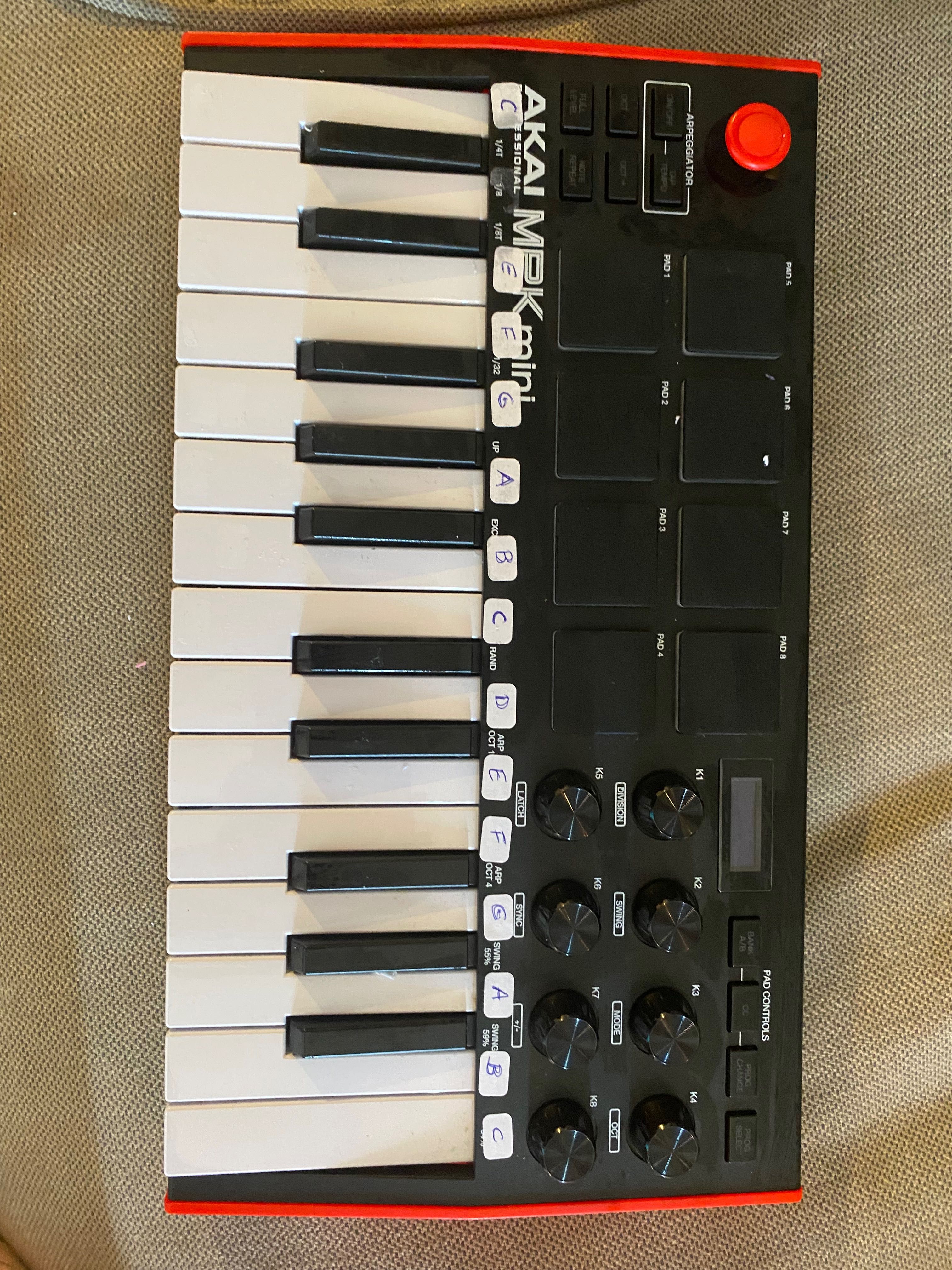 Mini controlador (teclado)