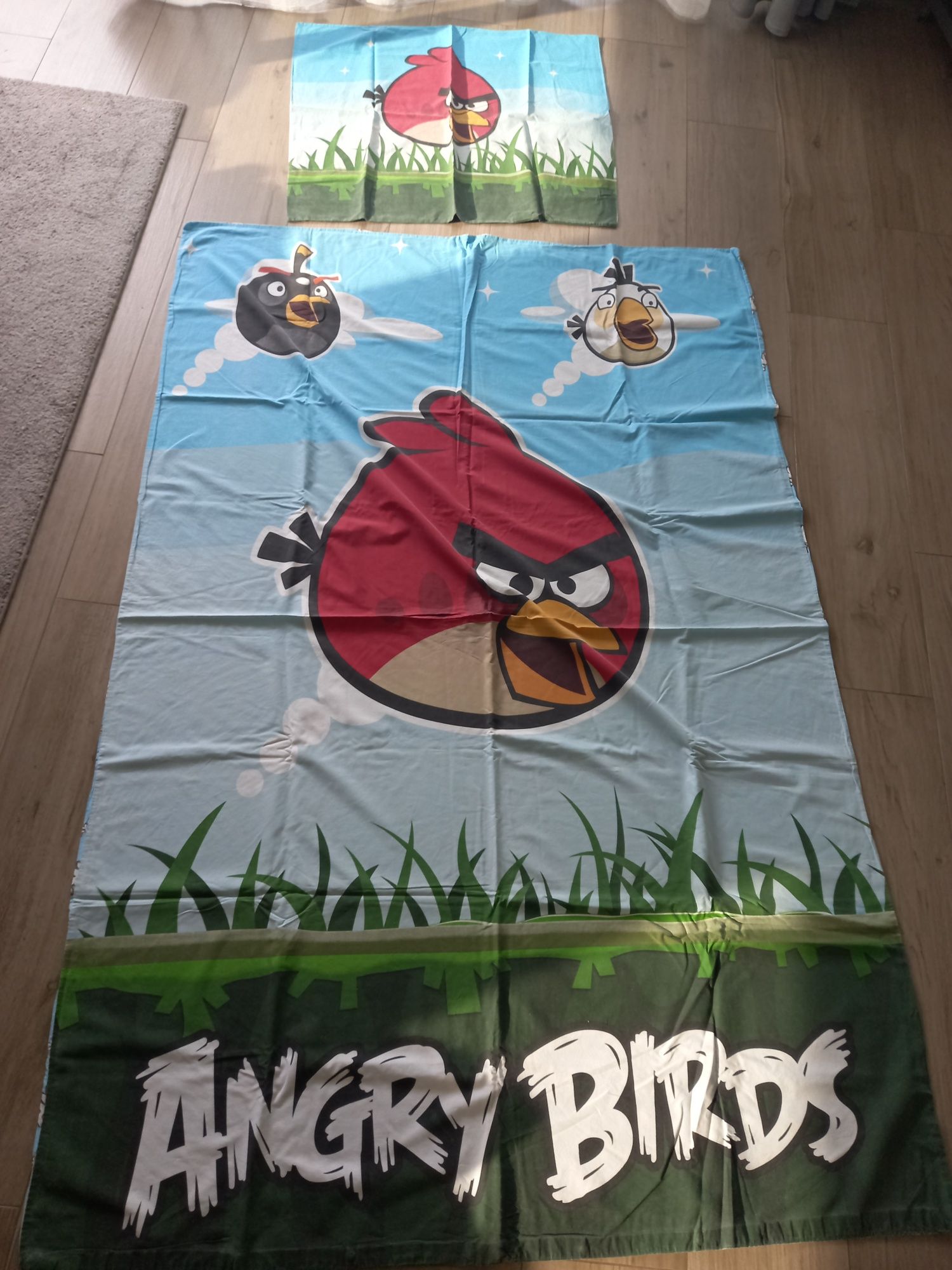 Posciel bawełniana Angry Birds / Spiderman