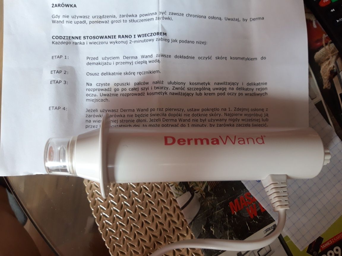 DermaWand do regeneracji skóry twarzy