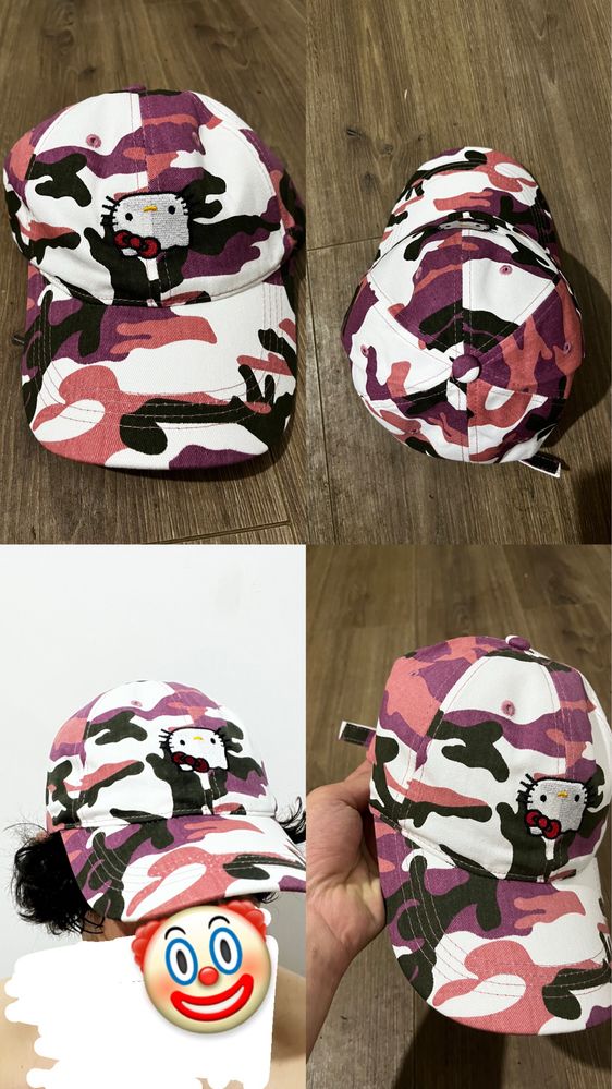 Кепка Hello Kitty Y2K