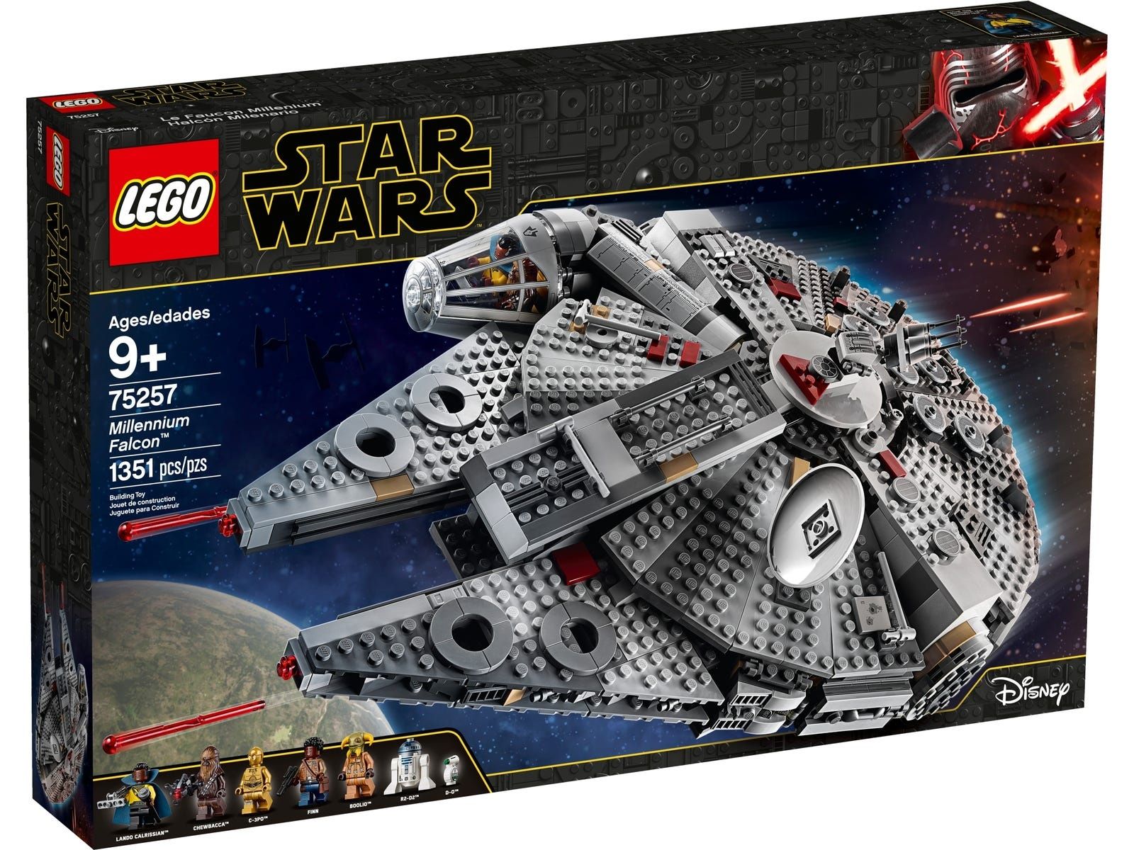 NOWE LEGO Star Wars 75257 - Sokół Millennium