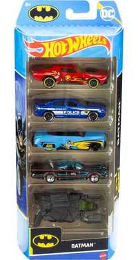 Pack 5 hot wheels batman