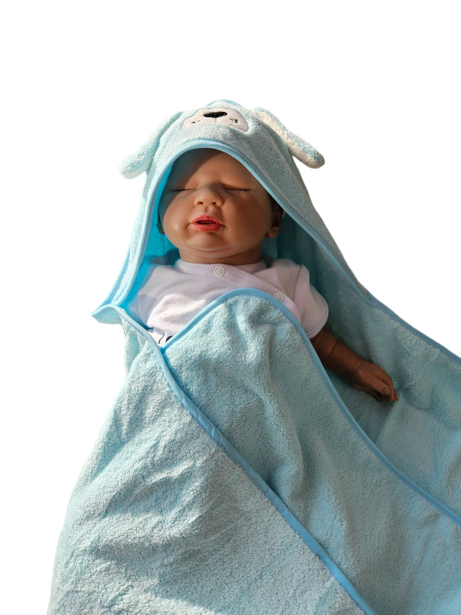 Ręcznik kocyk otulacz niemowle 80x80cm