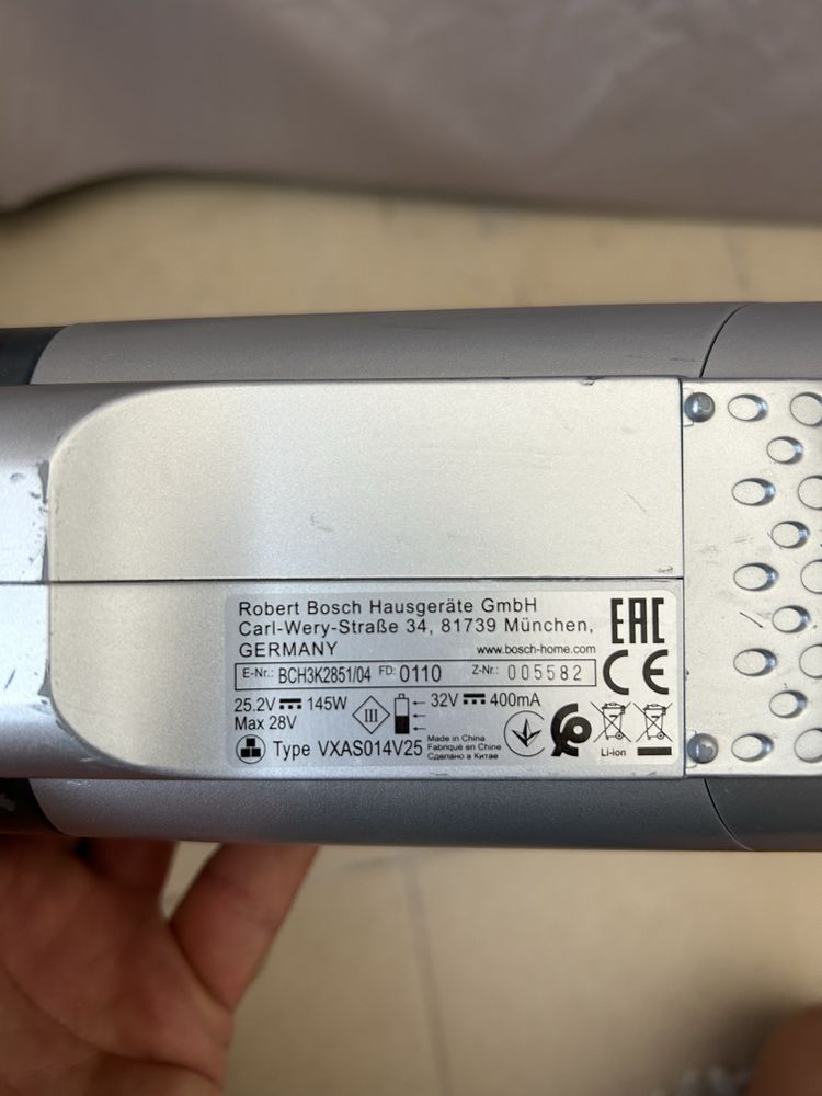 Vendo aspirador Bosch