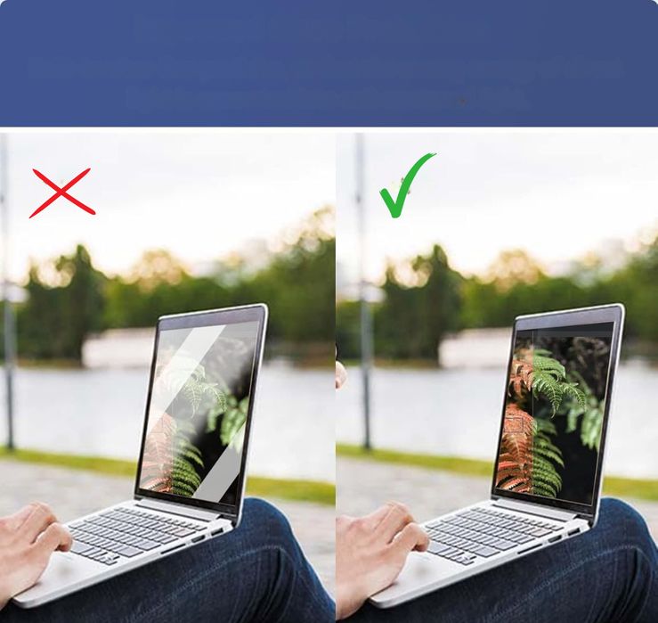 Ochrona Ekranu dla MacBook Pro 13" Air 13" Filtr Niebieskiego Światła