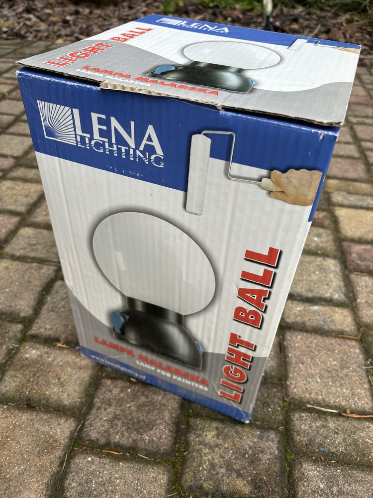Lampa kula malarska remontowa ogrodowa warsztatowa 3 sztuki