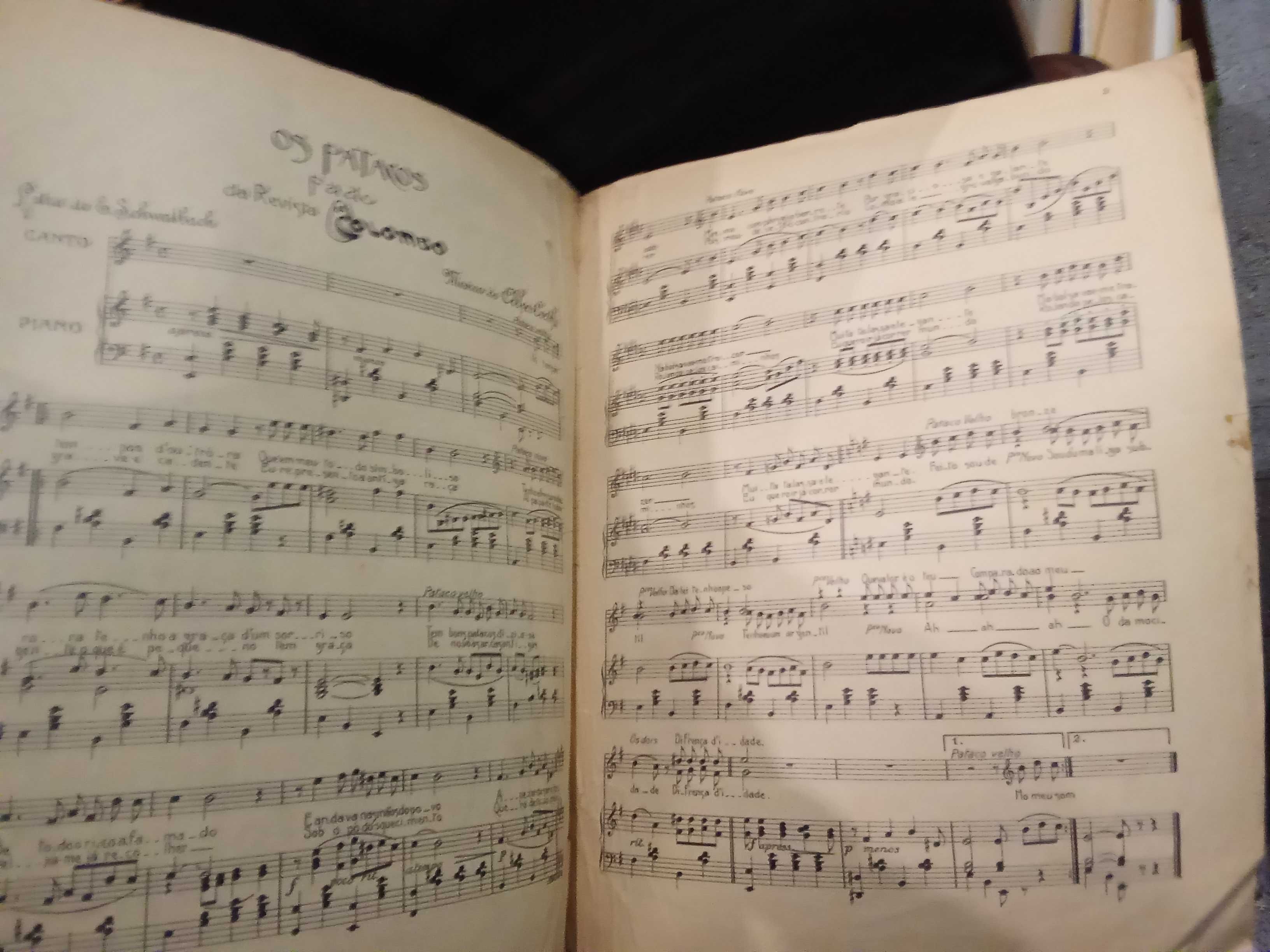 Partitura: Os Patacos "Ovos de Colombo" - Alves Coelho