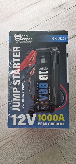 Nowy Rozruchowy Powerbank 1000A do samochodu. Benzyna/Diesel