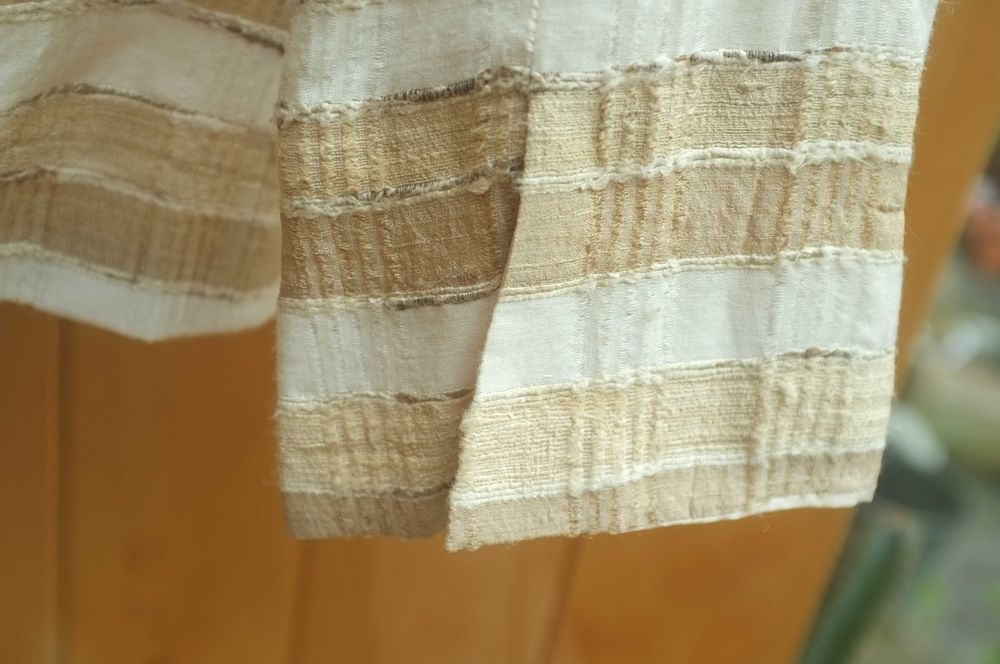 ekskluzywny jedwabny żakiet boho vintage Kirsten Krog marynarka