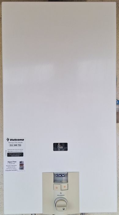 Esquentador Vulcano Inteligente Gás Garrafa 11Litros