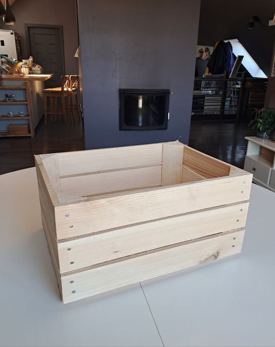 Skrzynka drewniana 40x30x20 nowa solidna