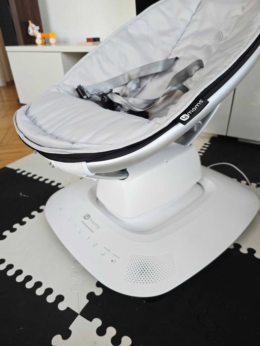 Leżaczek bujaczek 4moms MamaRoo 5 sprawny zadbany szary