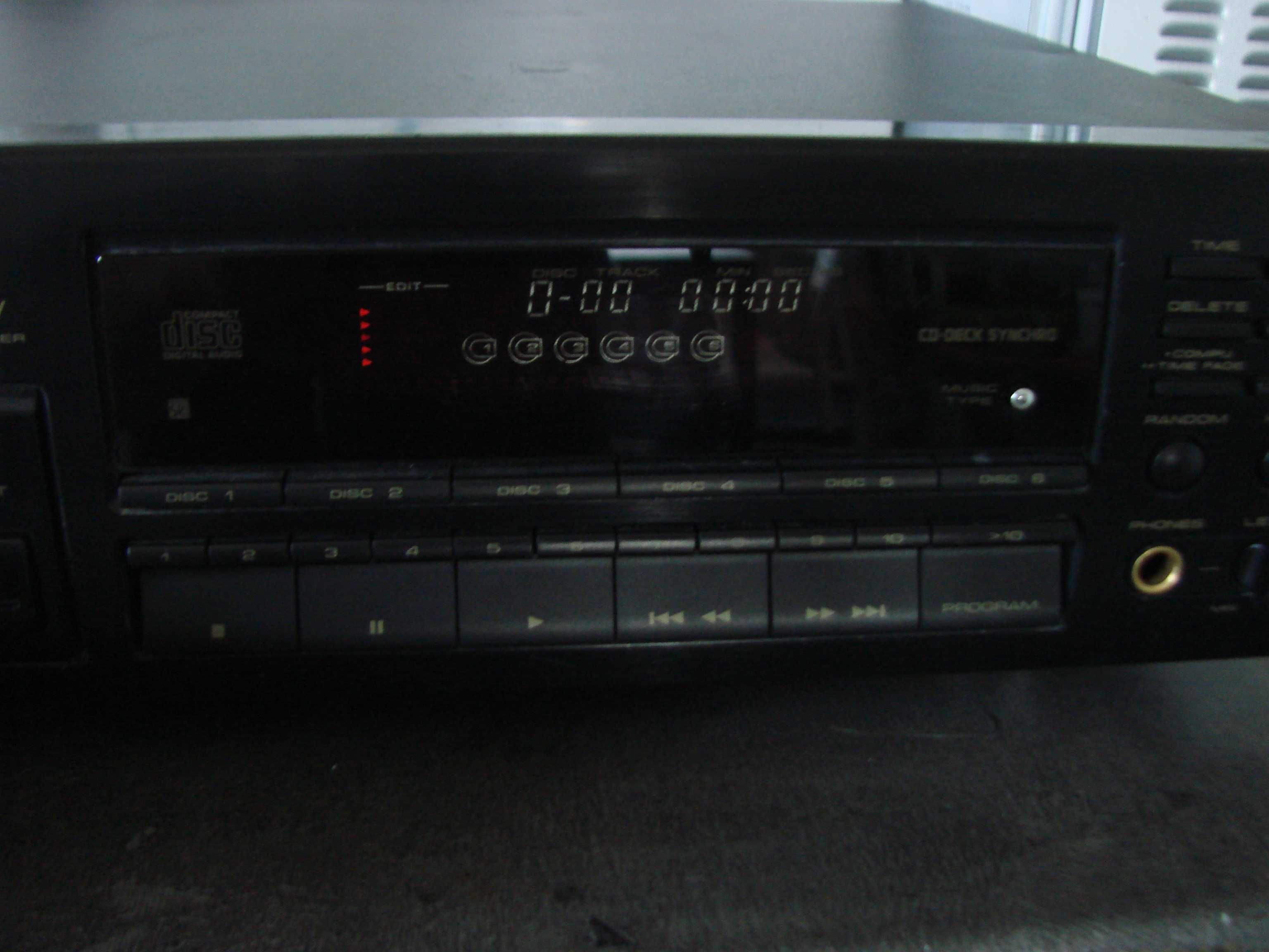 Pioneer PD-M603 CD 6 na 6 płyt BDB ORG