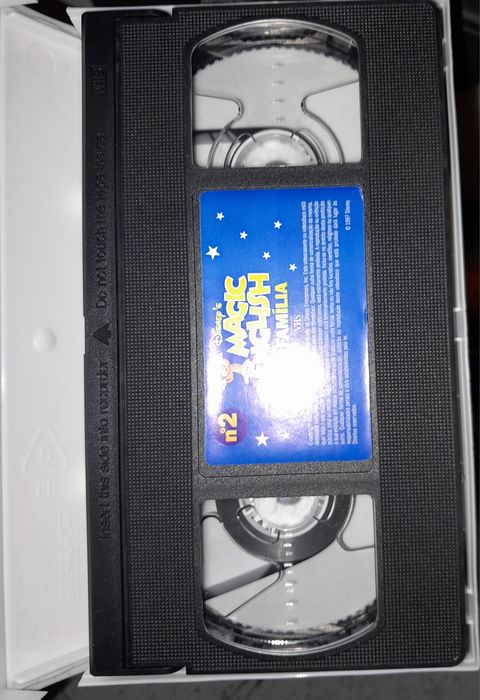 VHS infantis em ótimo estado