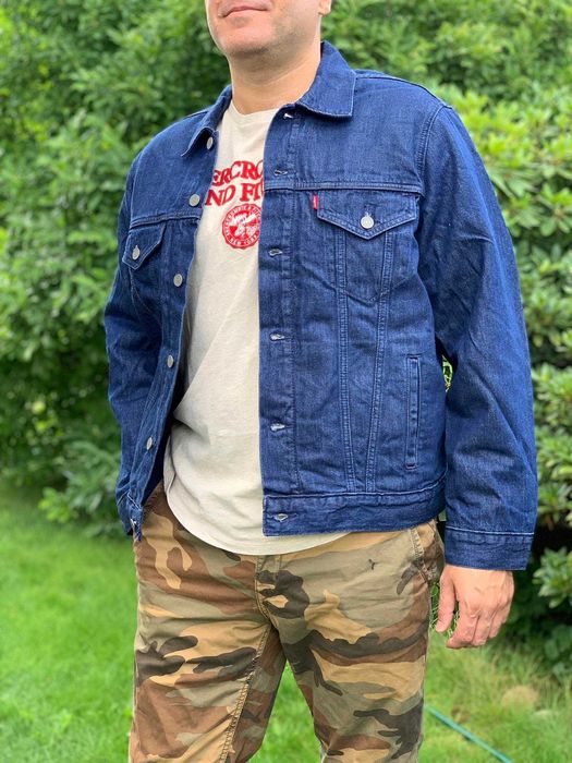 kurtka jeansowa Levi's  z podpinką  katana M