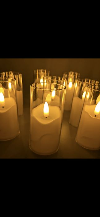 Świeczki Led z bateriami