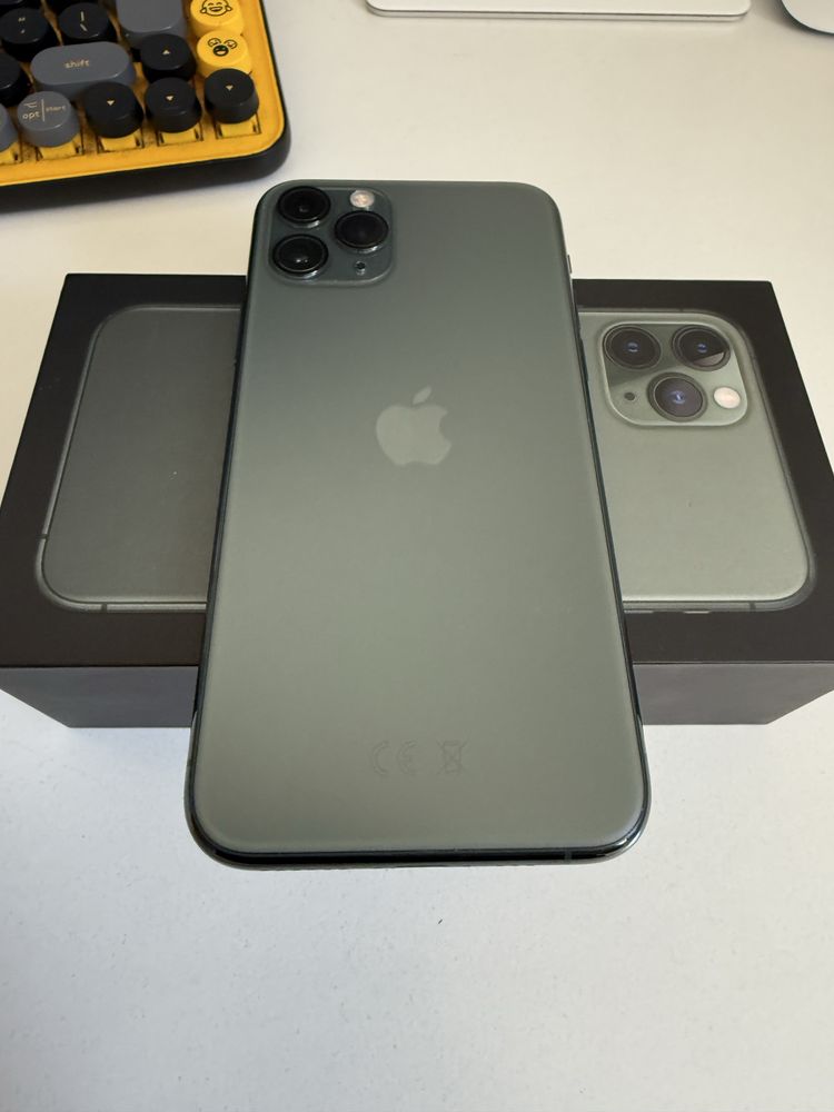 iPhone 11 Pro 512gb Midnight Green Oryg Bateria 91%