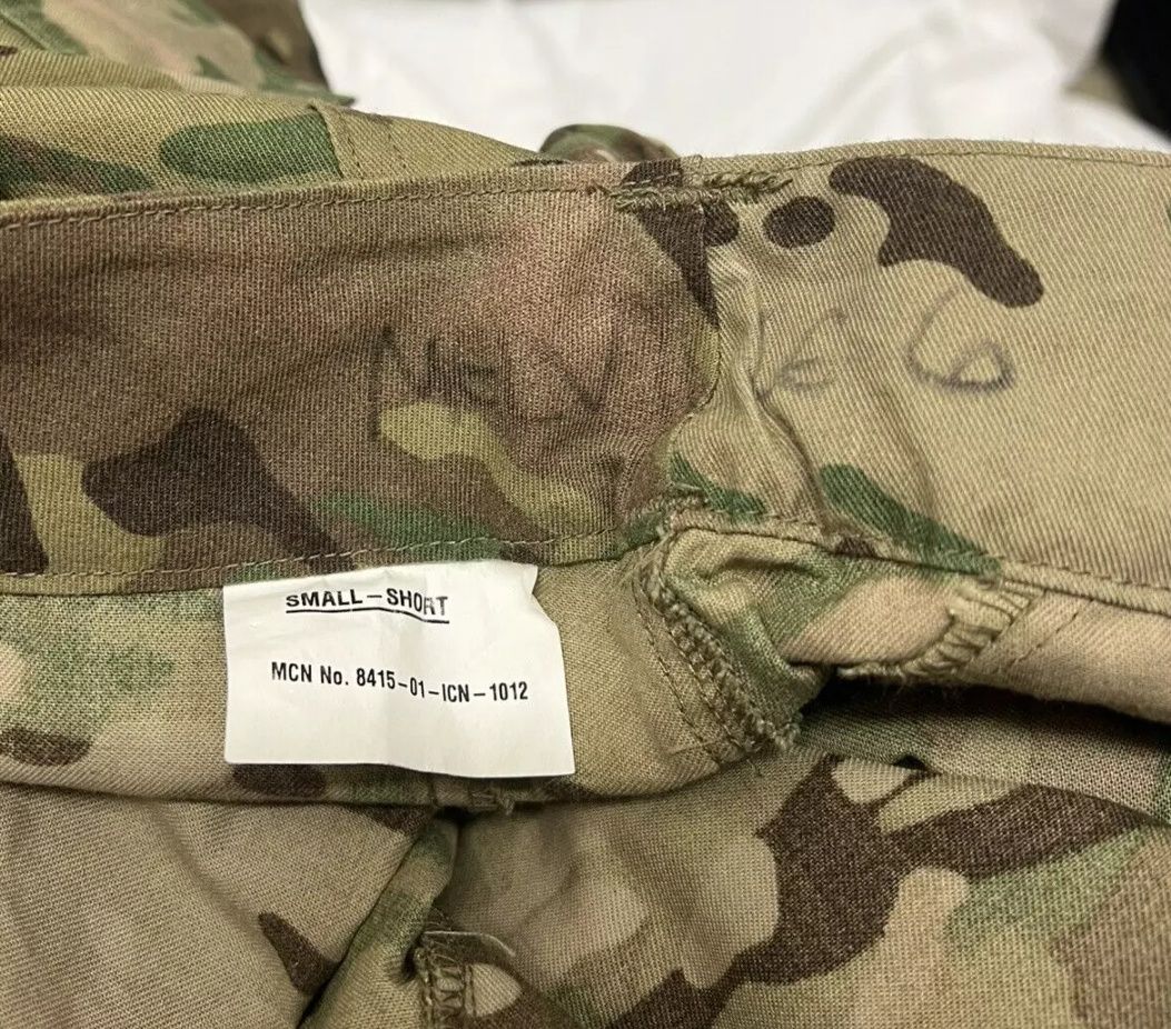 Бойові штани армії США мультикам Army combat pants multicam S/S