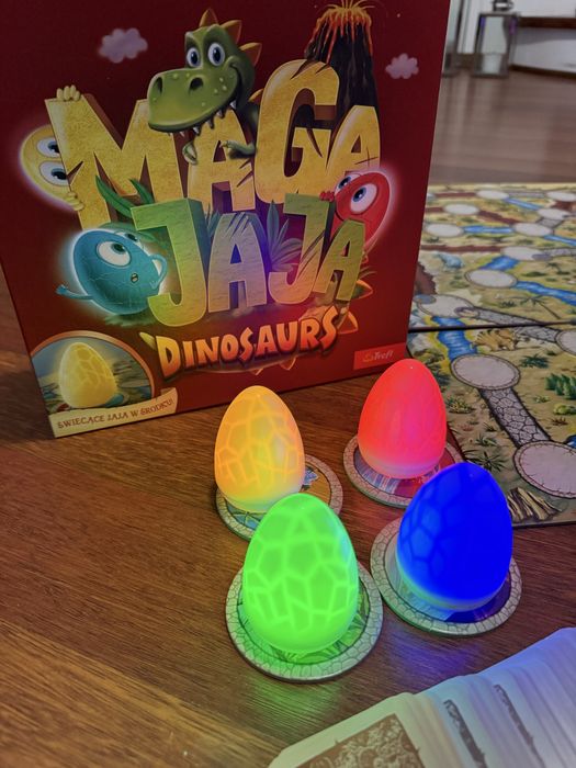 Maga jaja gra planszowa dinozaury