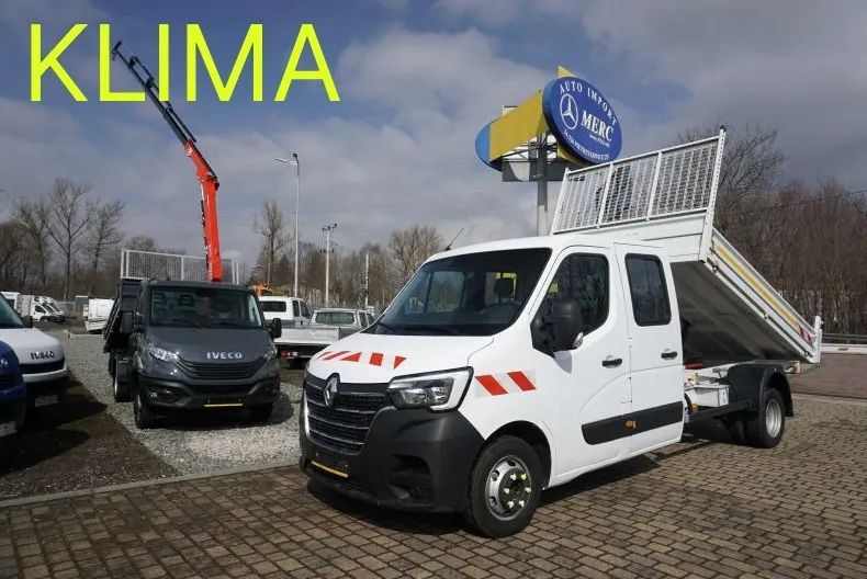 Renault Master doka brygadówka wywrotka HDS  Możliwość zmiany zabudowy w samochodzie